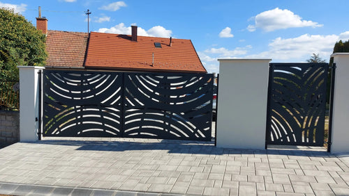 CNC Lézervágott Kapuk