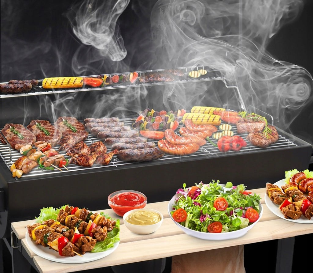Hordó Faszenes Grillsütő