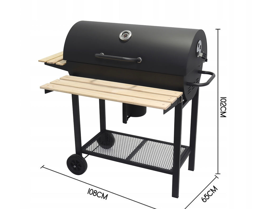 Hordó Faszenes Grillsütő